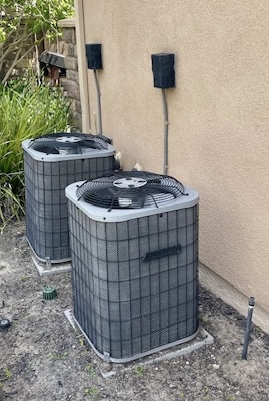 Two zone AC system